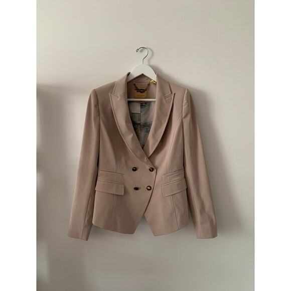 Ted Baker Double Breasted Blazer Size 3 - Picture 1 of 6